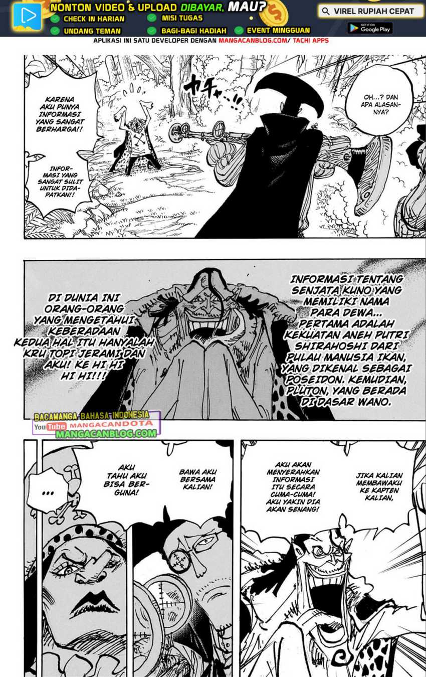 One Piece Chapter 1108 Gambar 4