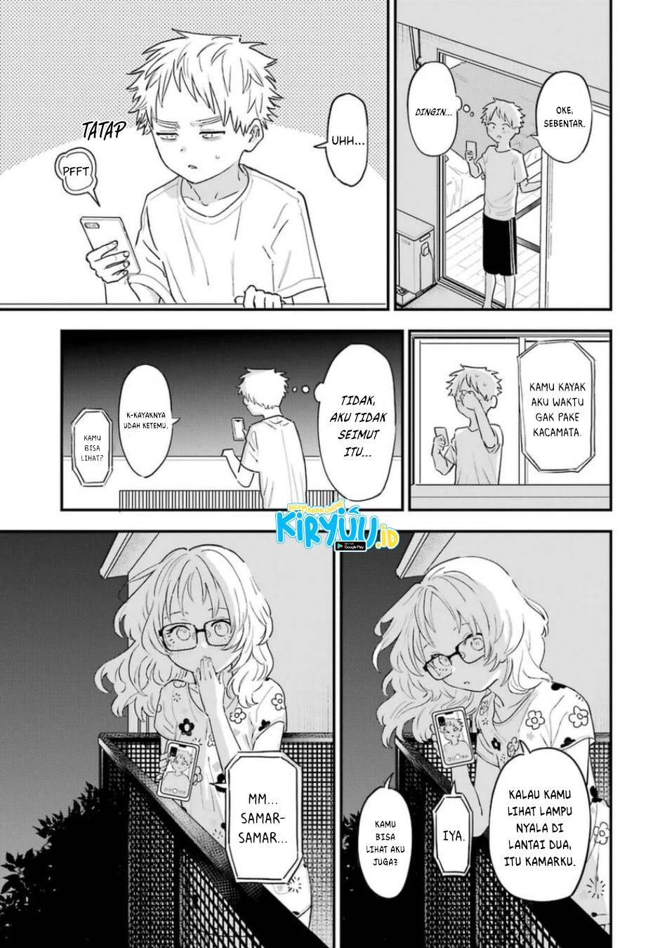 Sukinako ga Megane wo Wasureta Chapter 76 Gambar 10