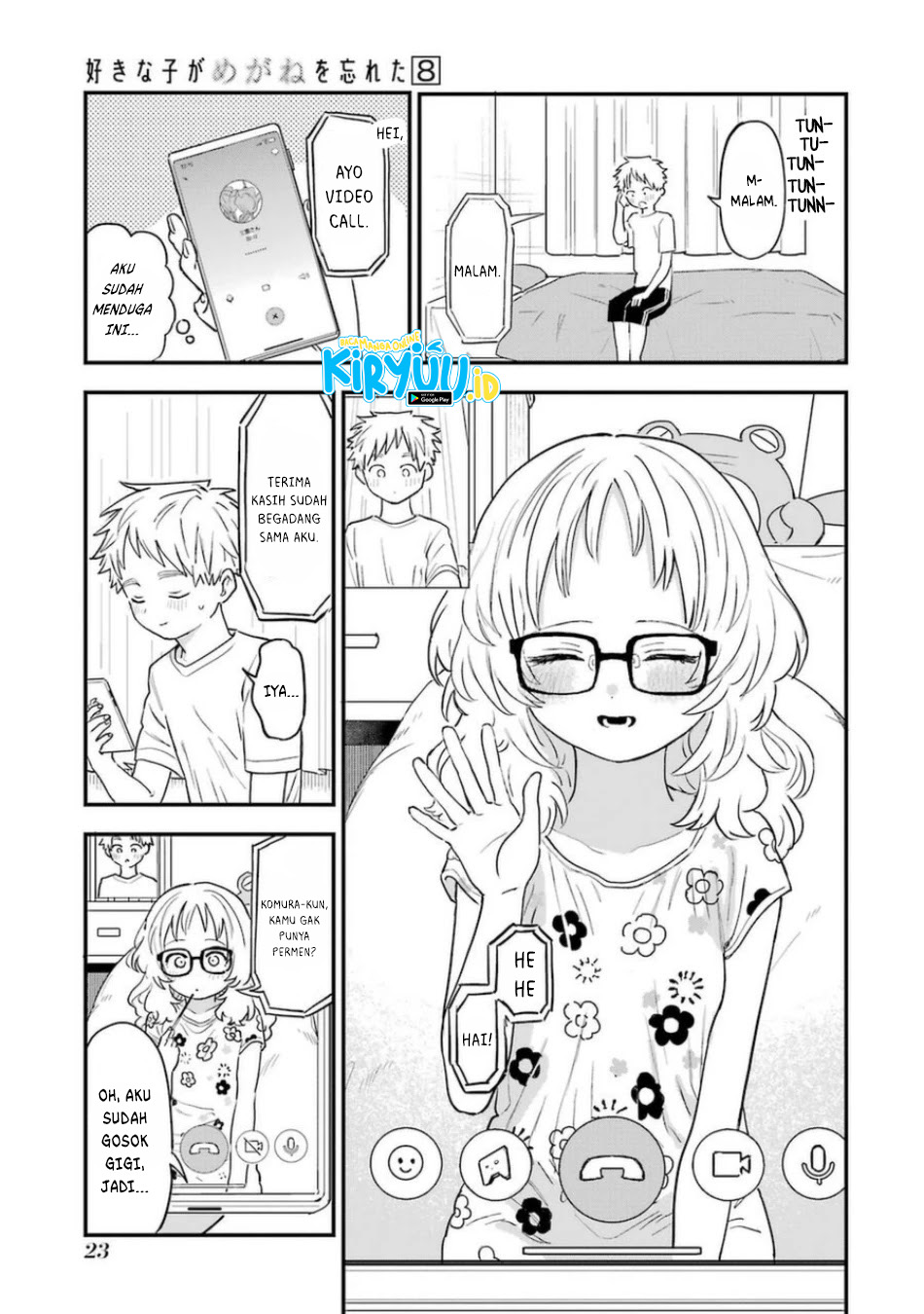 Sukinako ga Megane wo Wasureta Chapter 76 Gambar 6