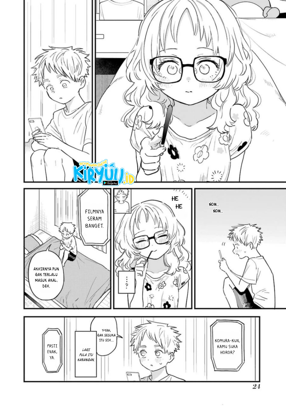 Sukinako ga Megane wo Wasureta Chapter 76 Gambar 7