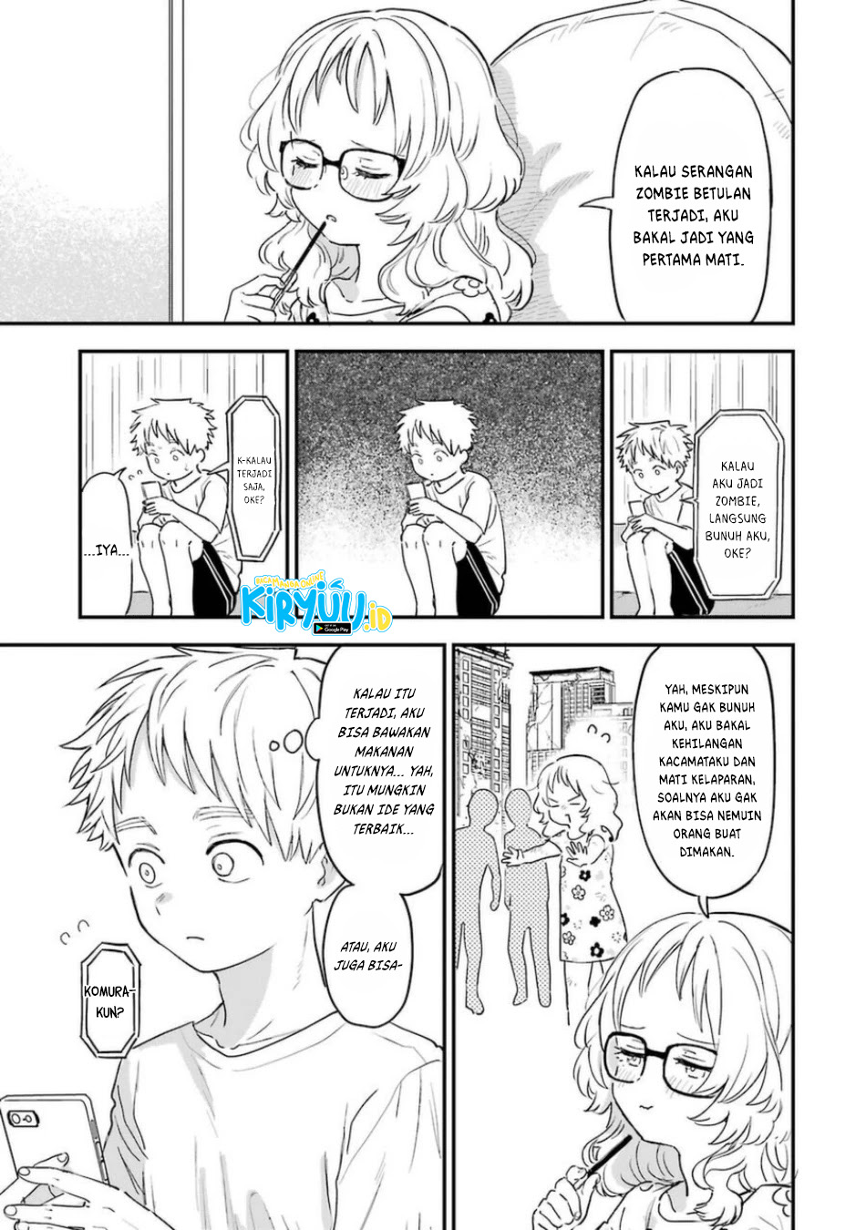 Sukinako ga Megane wo Wasureta Chapter 76 Gambar 8