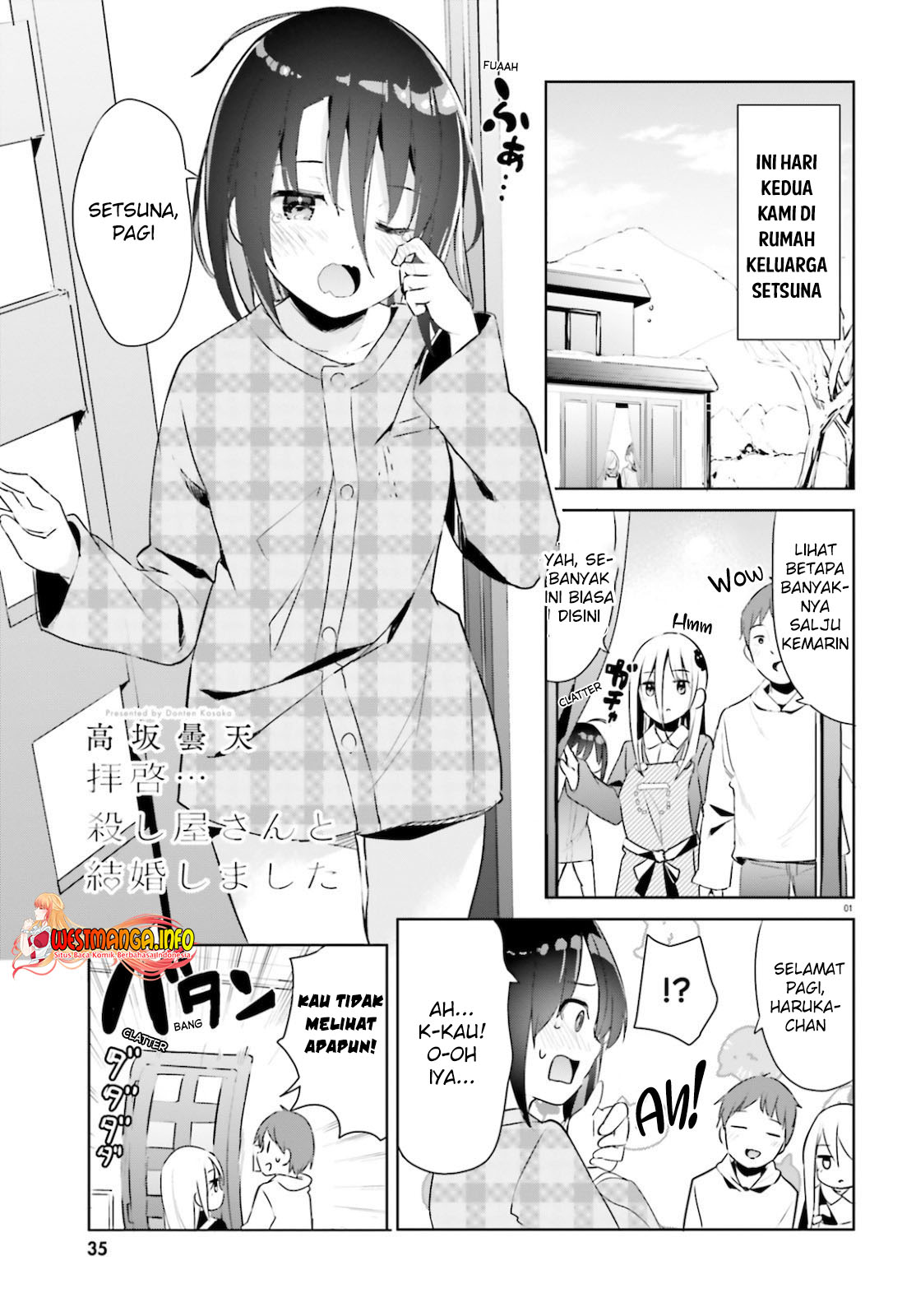 Baca Manga Haikei… Koroshiya-san to Kekkon Shimashita Chapter 19 Gambar 2