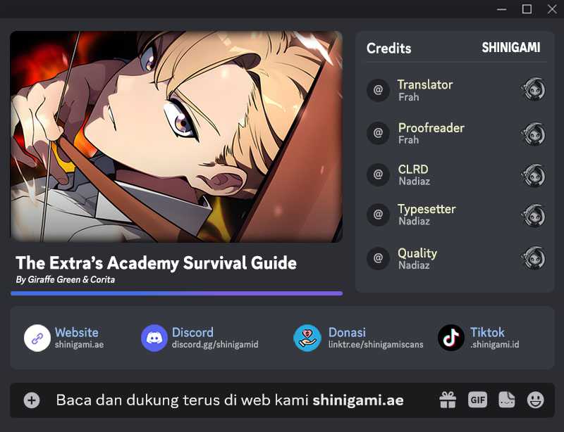 Baca Komik The Extra’s Academy Survival Guide Chapter 14 Gambar 1