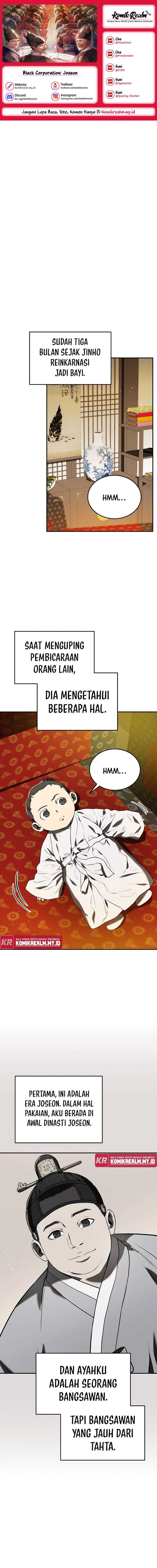 Baca Komik Black Corporation: Joseon Chapter 2 bahasa Indonesia Gambar 1