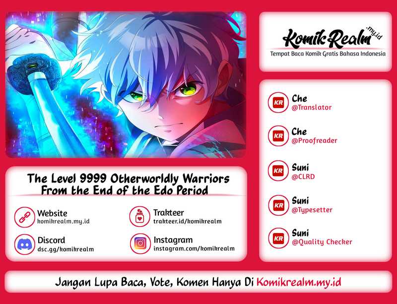 Baca Komik The Level 9999 Otherworldly Warriors From the End of the Edo Period Chapter 6 Gambar 1