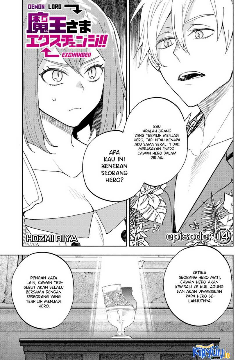 Baca Manga Maou-sama Exchange!! Chapter 14 Gambar 2