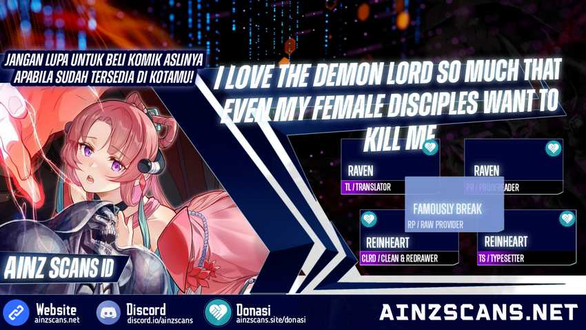 Baca Komik I Love the Demon Lord So Much That Even My Female Disciples Want to Kill Me Chapter 3 Gambar 1