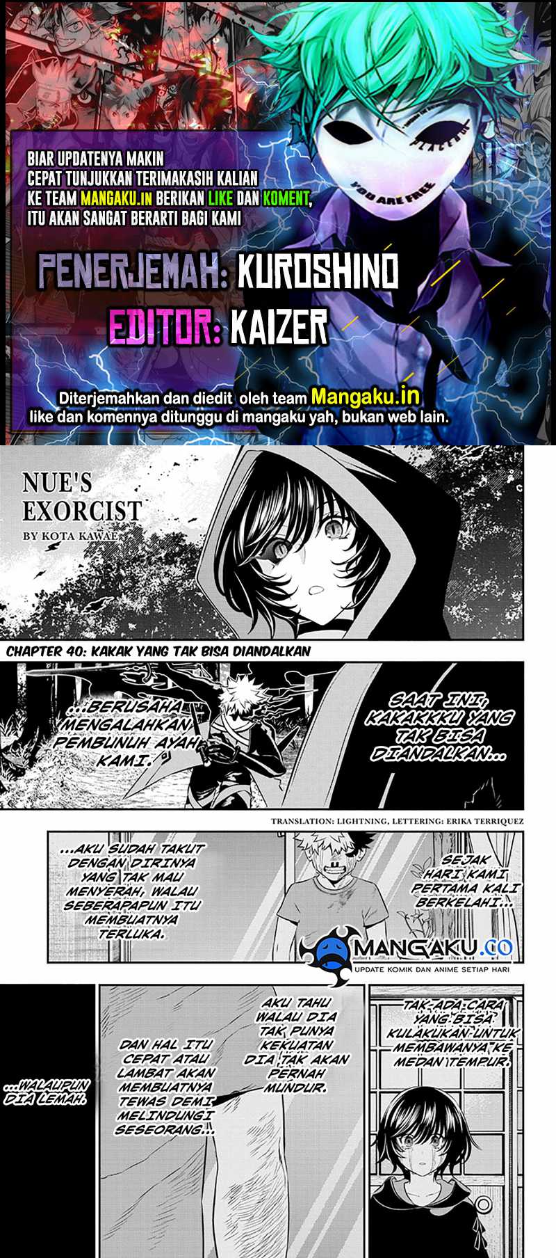 Baca Komik Nue’s Exorcist Chapter 40 Gambar 1