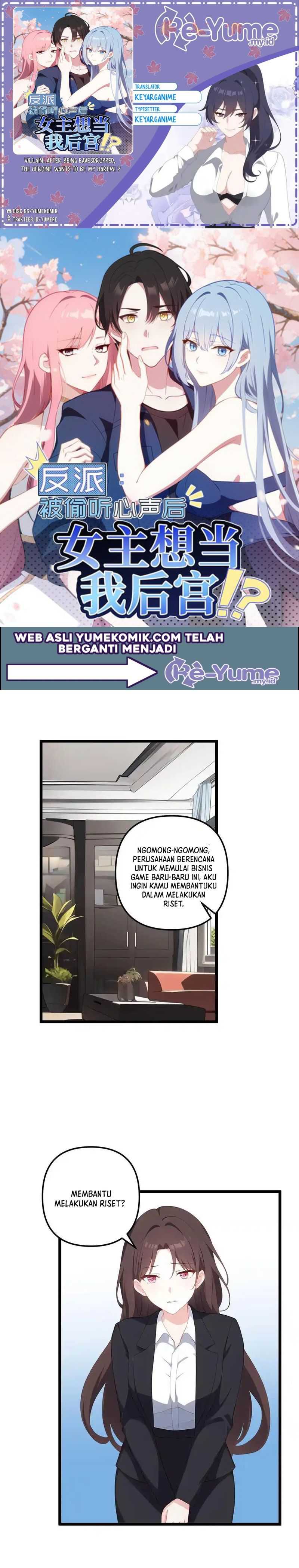 Baca Komik Villain: After Being Eavesdropped, The Heroine Wants To Be My Harem!? Chapter 45 Gambar 1