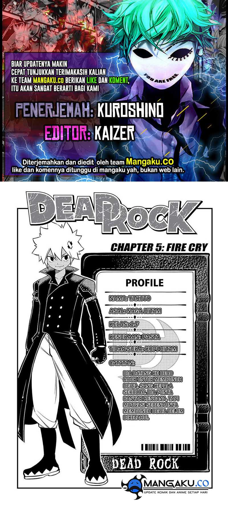 Baca Komik Dead Rock Chapter 5 Gambar 1