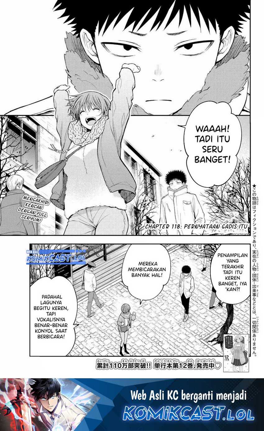 Baca Manga Kuroiwa Medaka ni Watashi no Kawaii ga Tsuujinai Chapter 118 Gambar 2