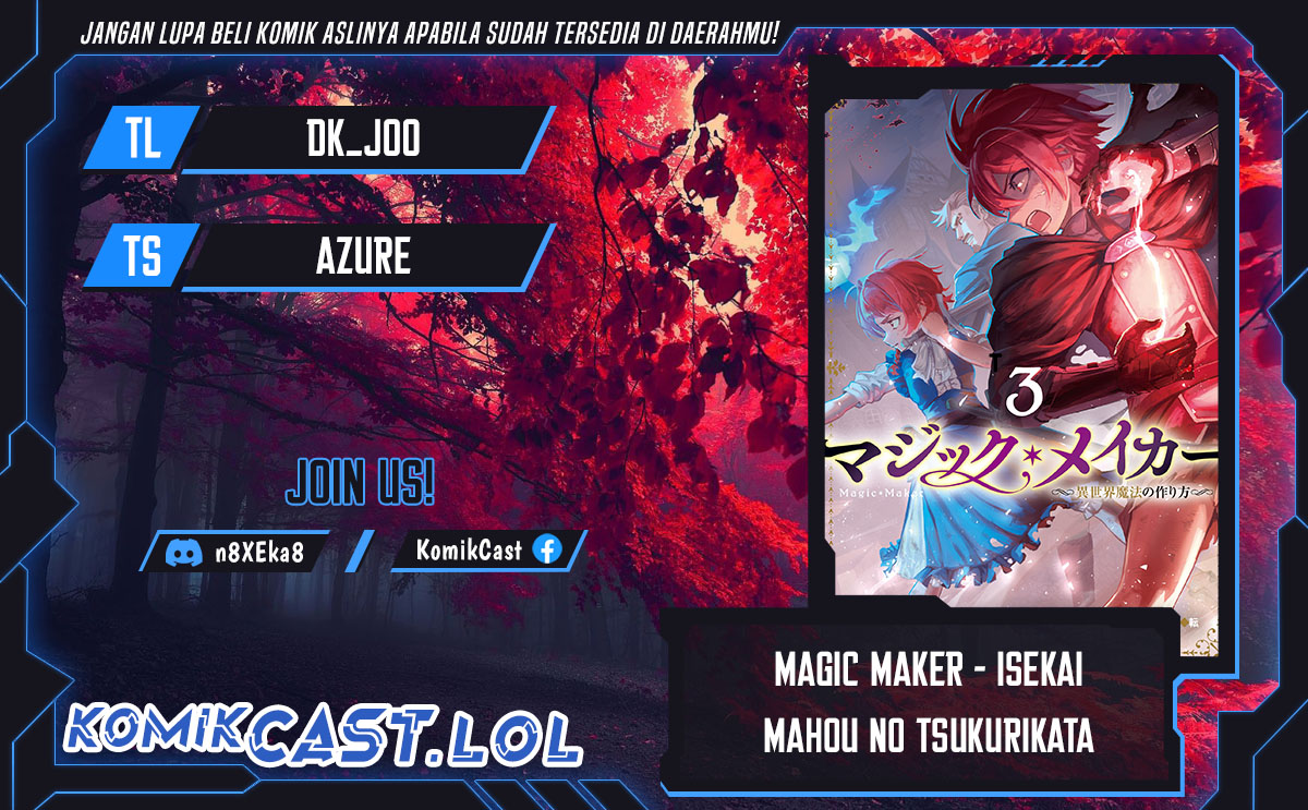 Baca Komik Magic Maker – Isekai Mahou no Tsukurikata Chapter 18 Gambar 1