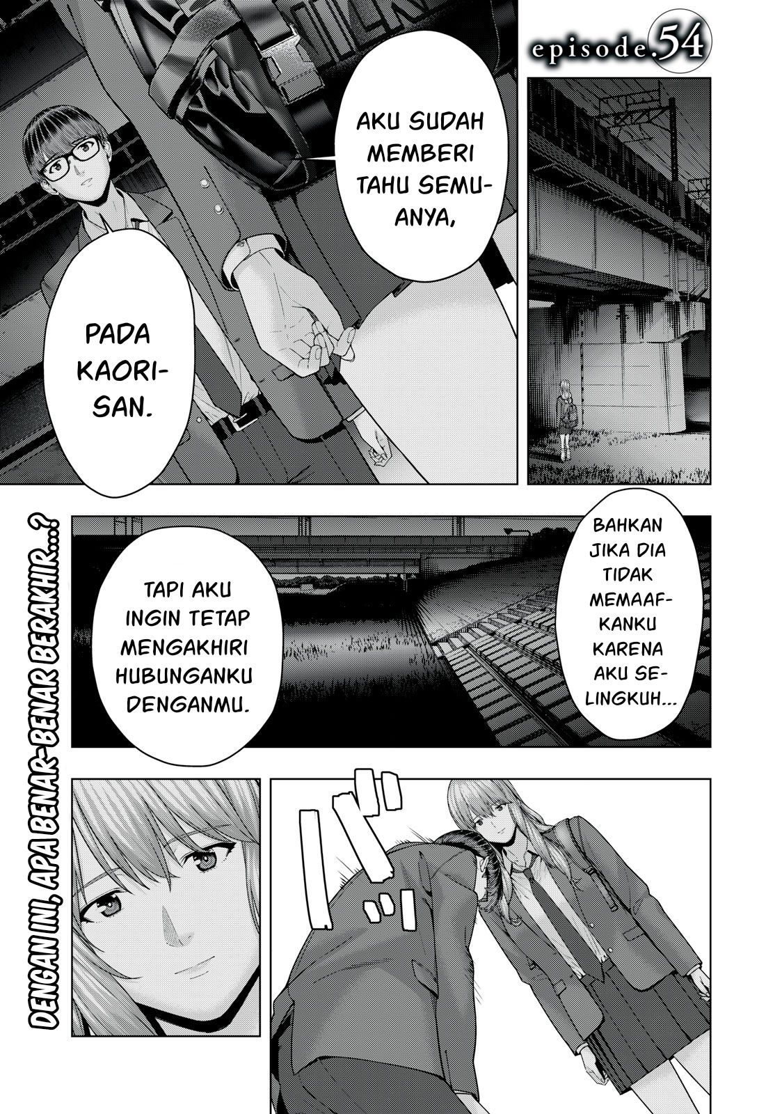 Baca Komik Kanojo no Tomodachi Chapter 54 Gambar 1