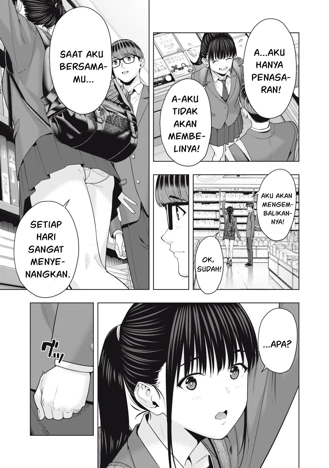 Kanojo no Tomodachi Chapter 53 Gambar 3