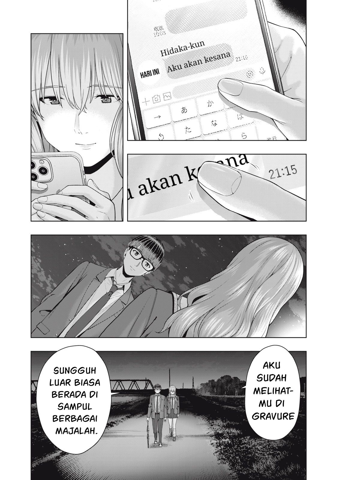 Kanojo no Tomodachi Chapter 53 Gambar 6