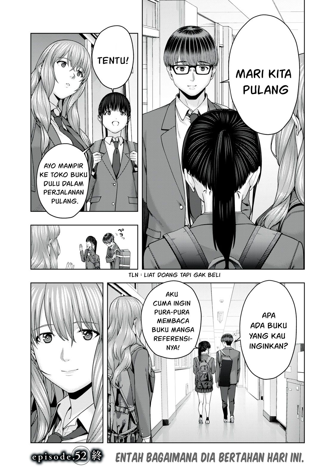 Kanojo no Tomodachi Chapter 52 Gambar 8