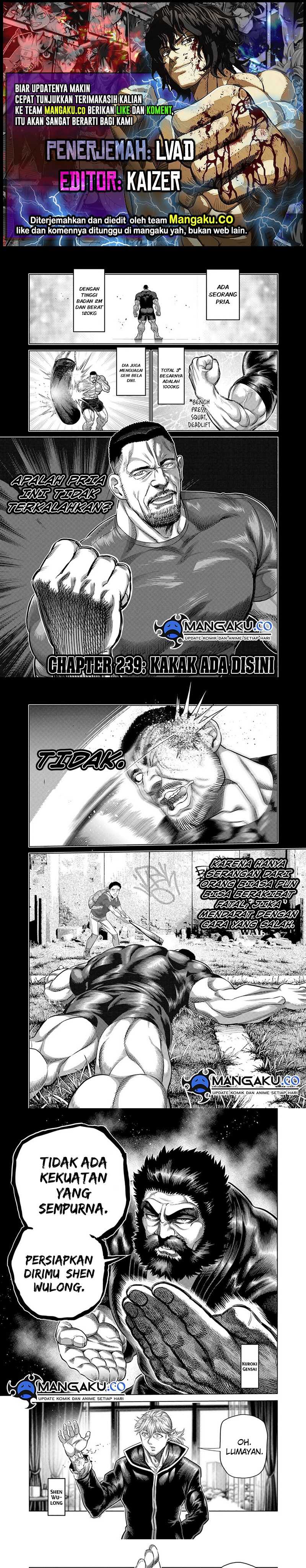 Baca Komik Kengan Omega Chapter 239 Gambar 1