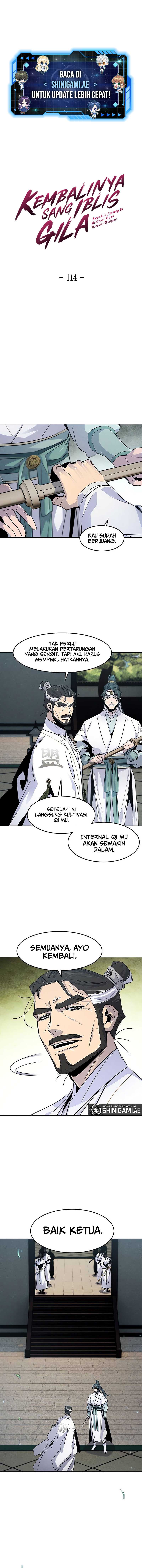 Baca Manhwa Return of the Mad Demon Chapter 114 Gambar 2