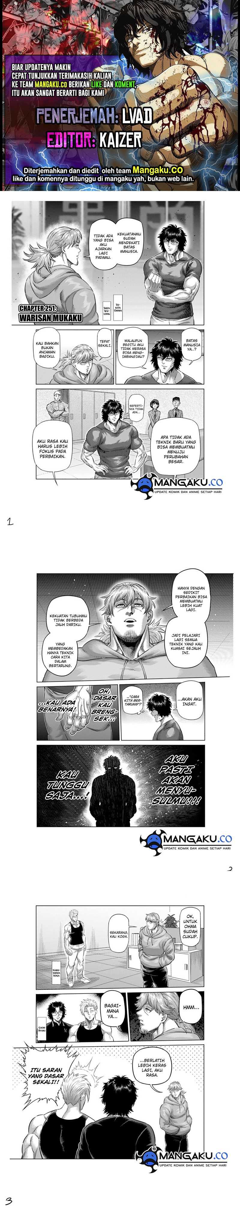 Baca Komik Kengan Omega Chapter 251 Gambar 1