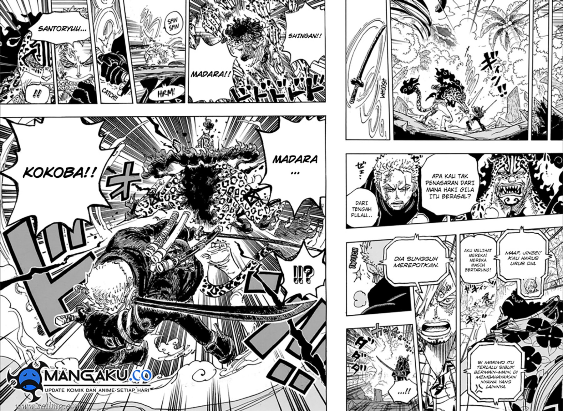 One Piece Chapter 1110 Gambar 12