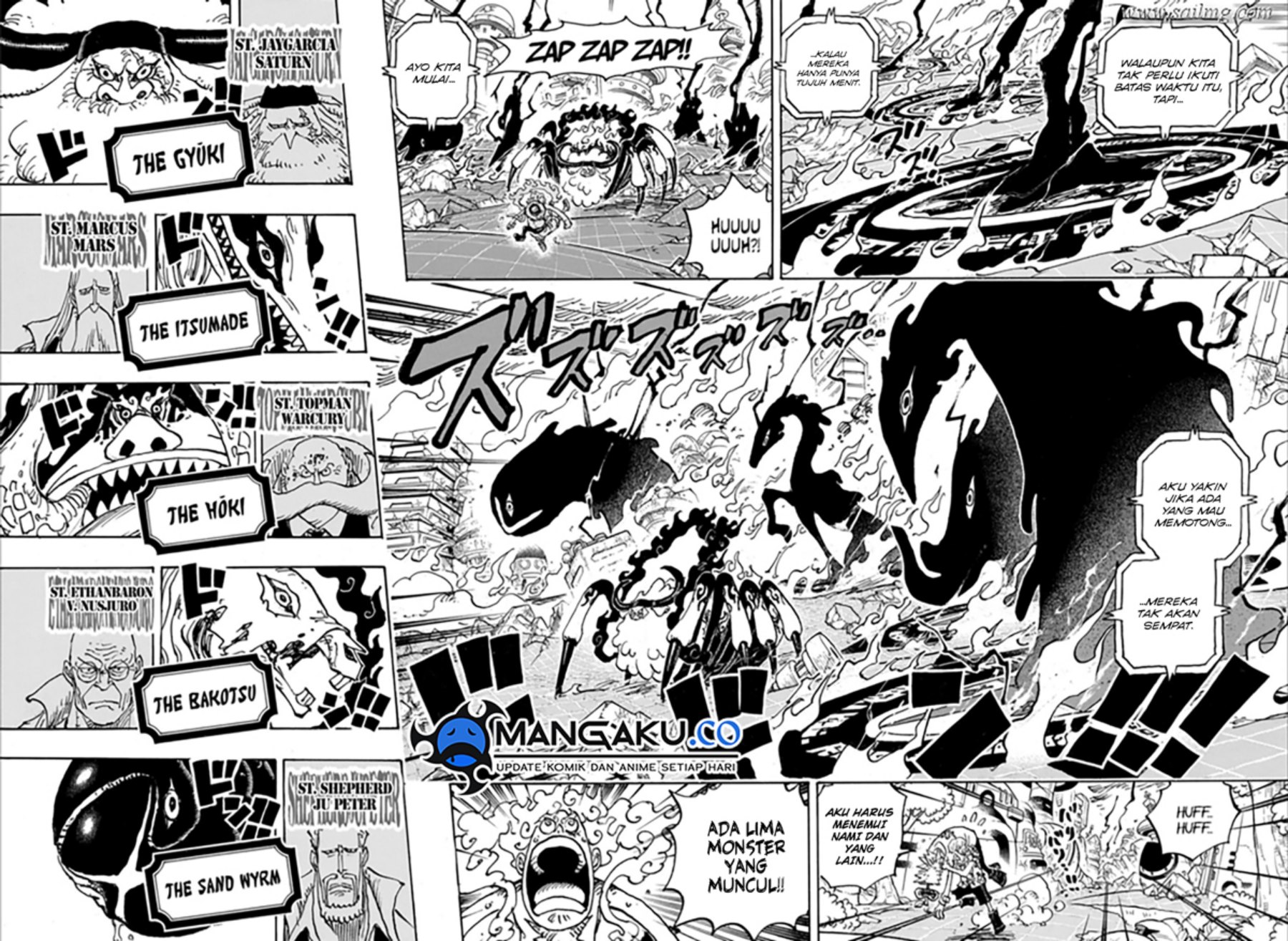 One Piece Chapter 1110 Gambar 5