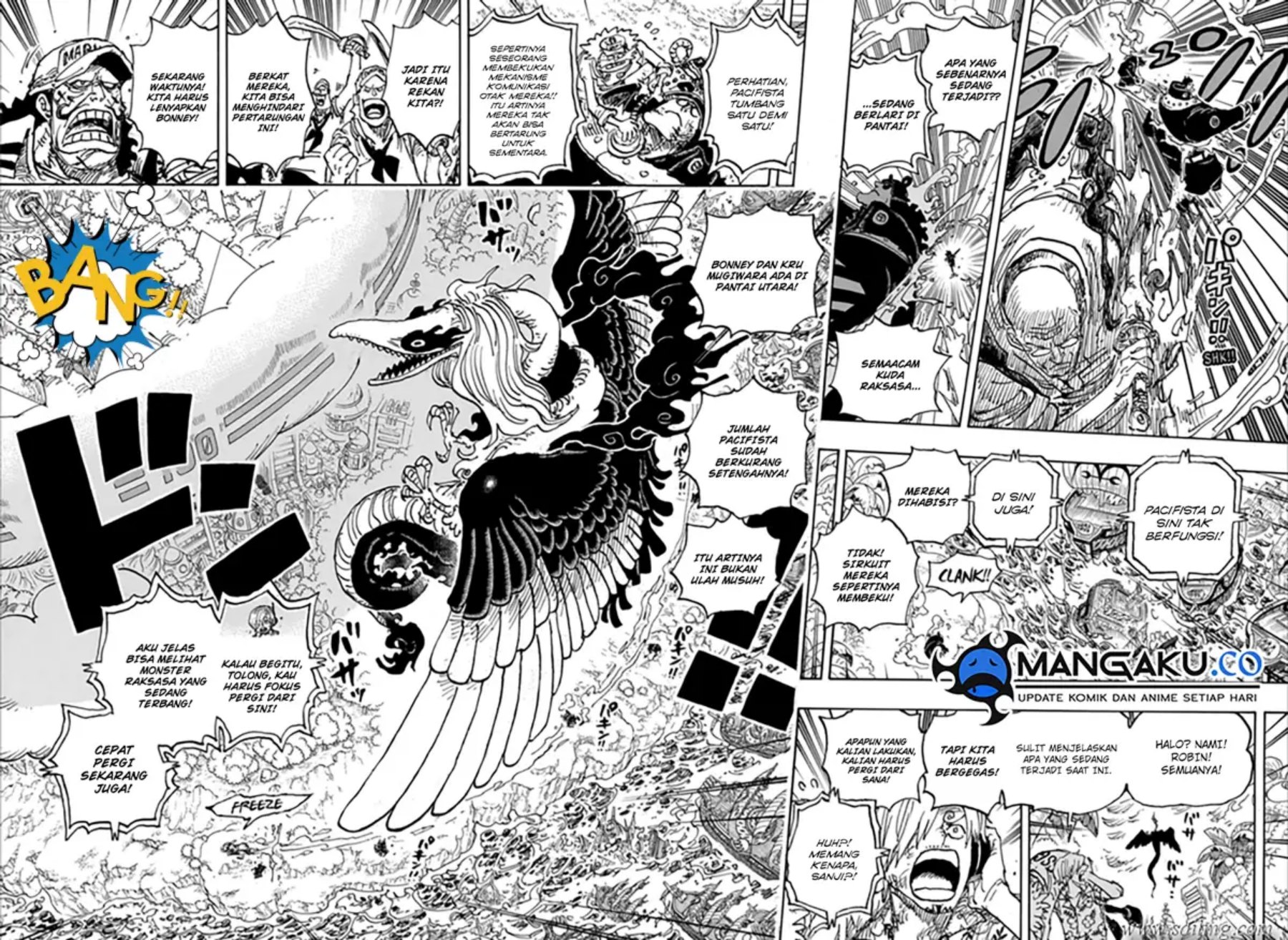One Piece Chapter 1110 Gambar 9
