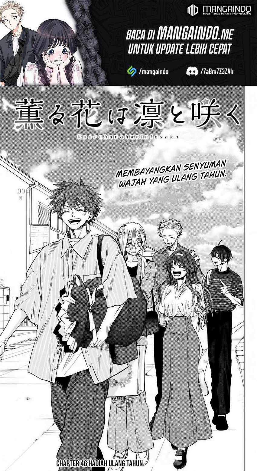 Baca Manga Kaoru Hana wa Rin to Saku Chapter 46 Gambar 2