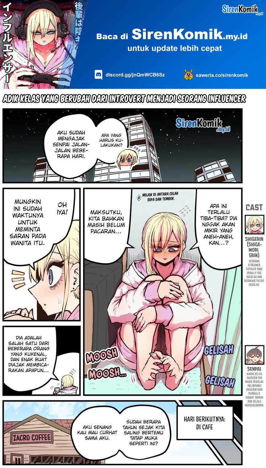 Baca Manga Kouhai wa Inkya Agari no Infuruensaa Chapter 7 Gambar 2