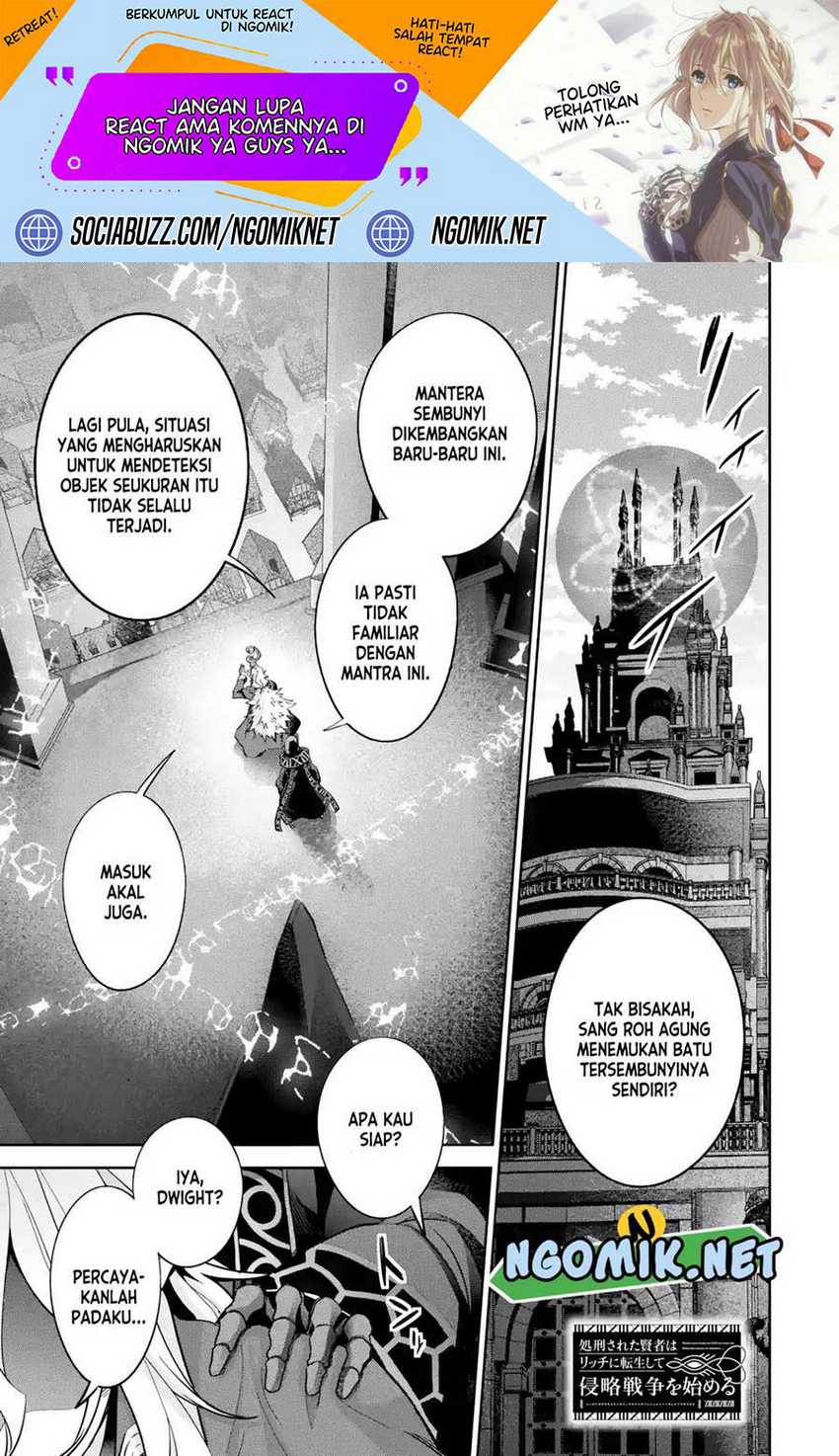 Baca Manga The Executed Sage is Reincarnated as a Lich and Starts an All-Out War Chapter 34 Gambar 2