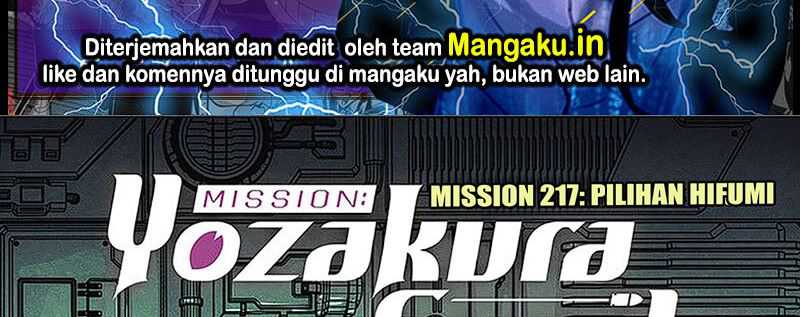 Baca Manga Mission: Yozakura Family Chapter 217 Gambar 2