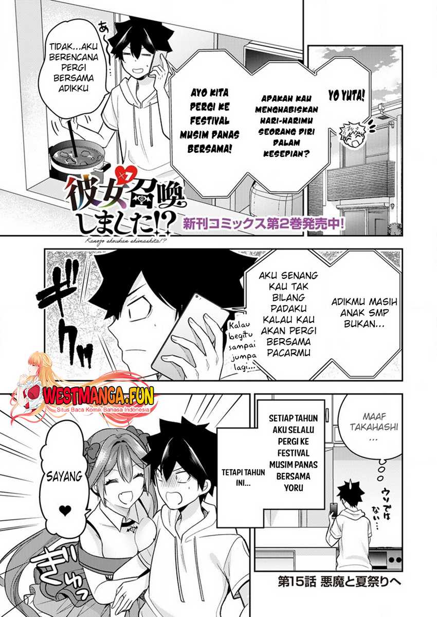 Baca Manga Kanojo Shoukan Shimashita!? Chapter 15 Gambar 2