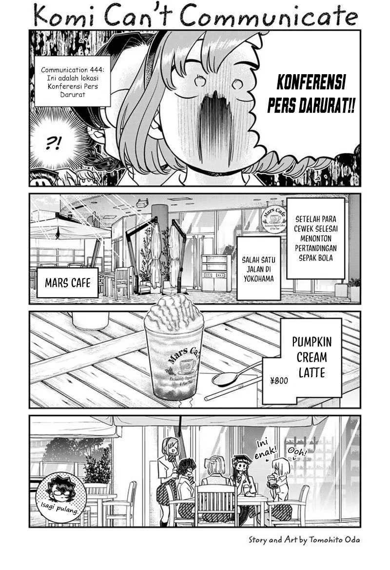 Baca Manga Komi-san wa Komyushou Desu Chapter 444 Gambar 2