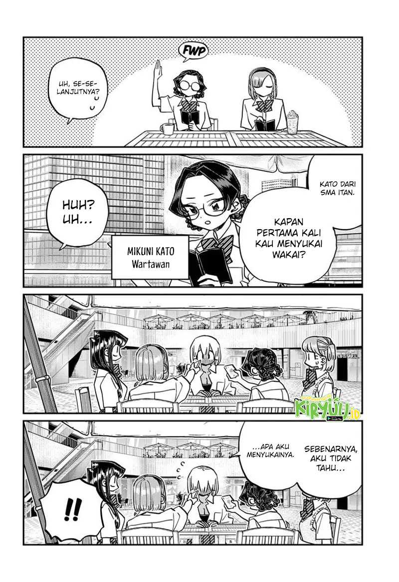 Komi-san wa Komyushou Desu Chapter 444 Gambar 4