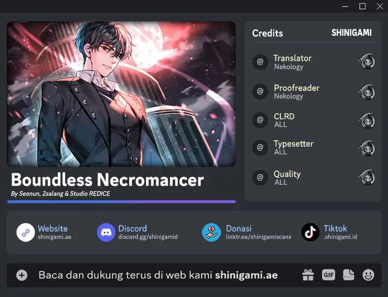 Baca Komik Boundless Necromancer Chapter 77 Gambar 1