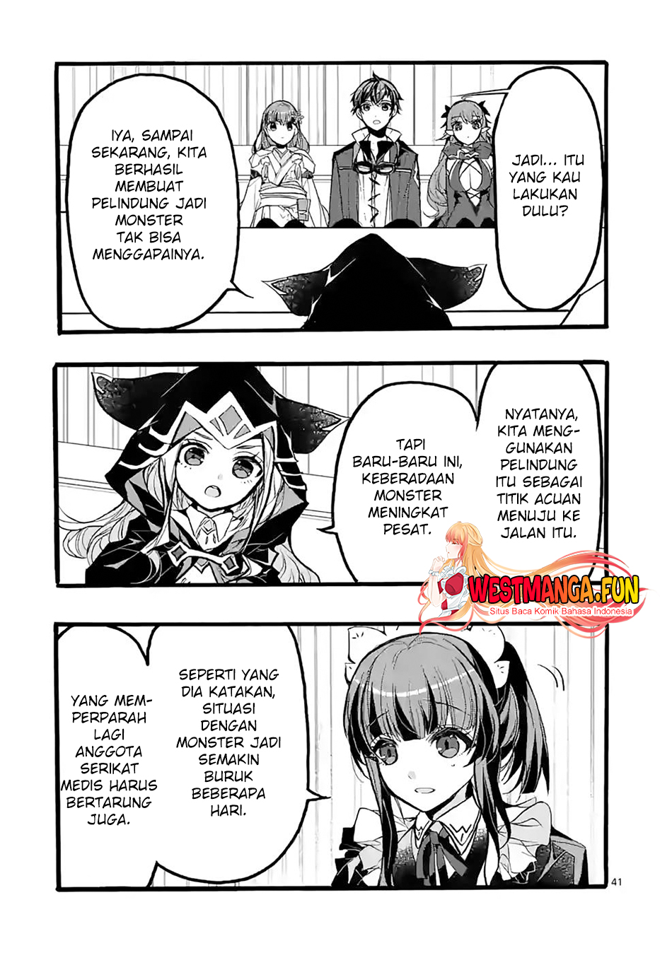 Saikyo Shoku <Ryukishi> Kara Shokyu Shoku <Hakobiya> Ni Nattano Ni, Naze Ka Yushatachi Kara Tayoraretemasu Chapter 42 Gambar 42