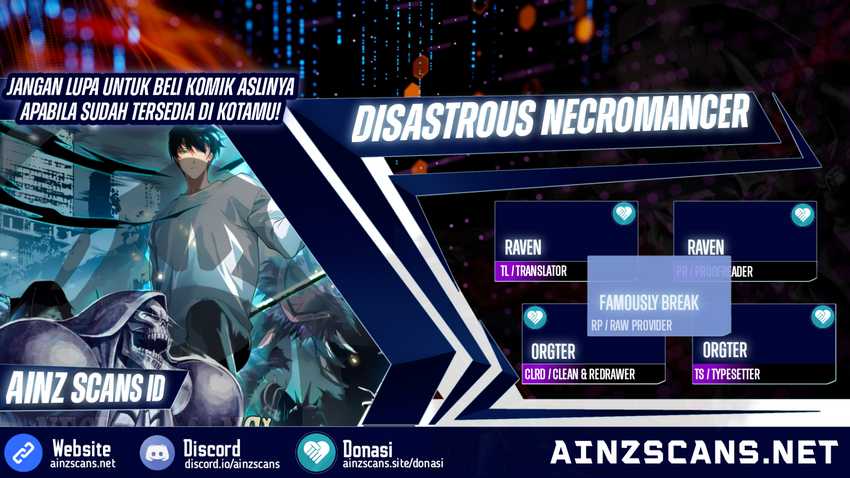 Baca Komik Disastrous Necromancer Chapter 72 Gambar 1