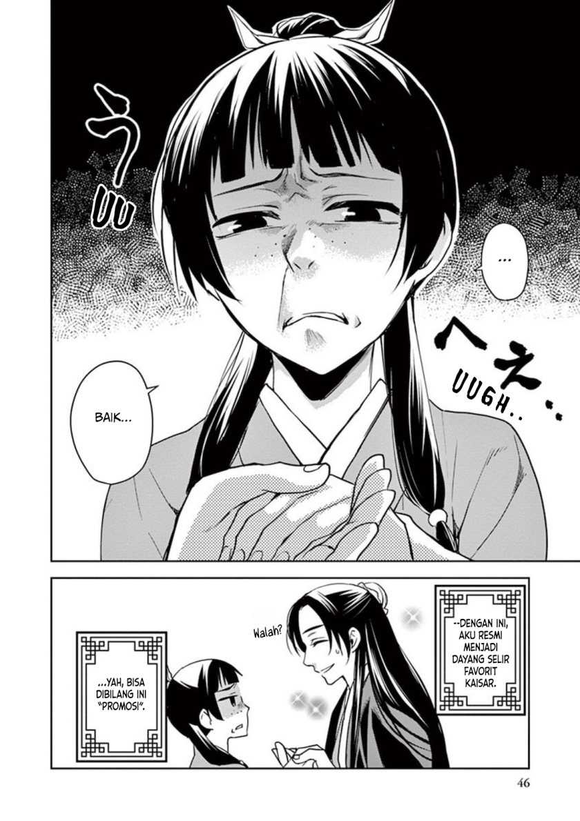 Kusuriya no Hitorigoto ~Maomao no Koukyuu Nazotoki Techou~ Chapter 1 Gambar 46