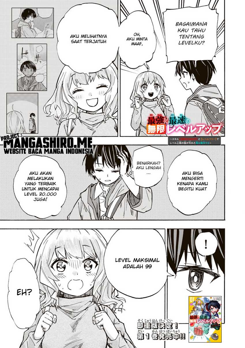 Baca Manga Saikyou de Saisoku no Mugen Level Up Chapter 14 Gambar 2