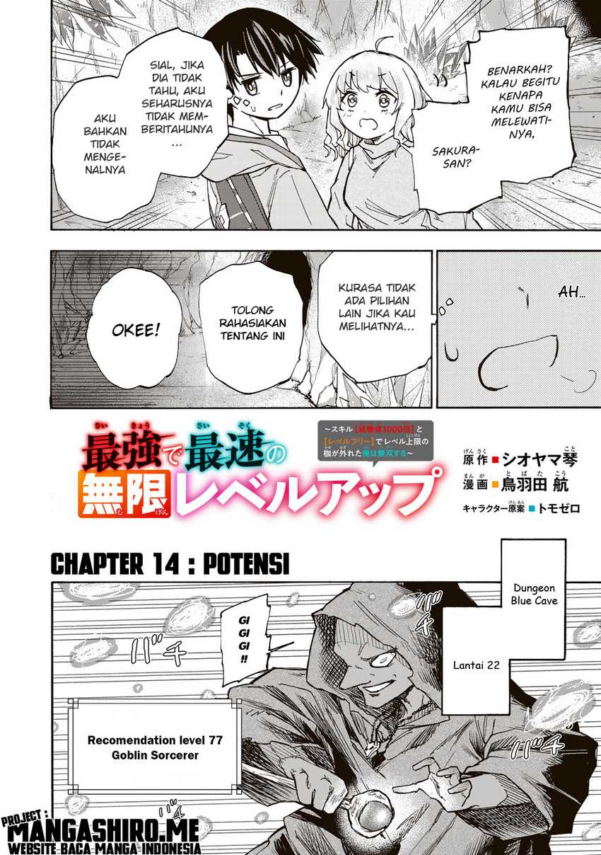 Saikyou de Saisoku no Mugen Level Up Chapter 14 Gambar 3