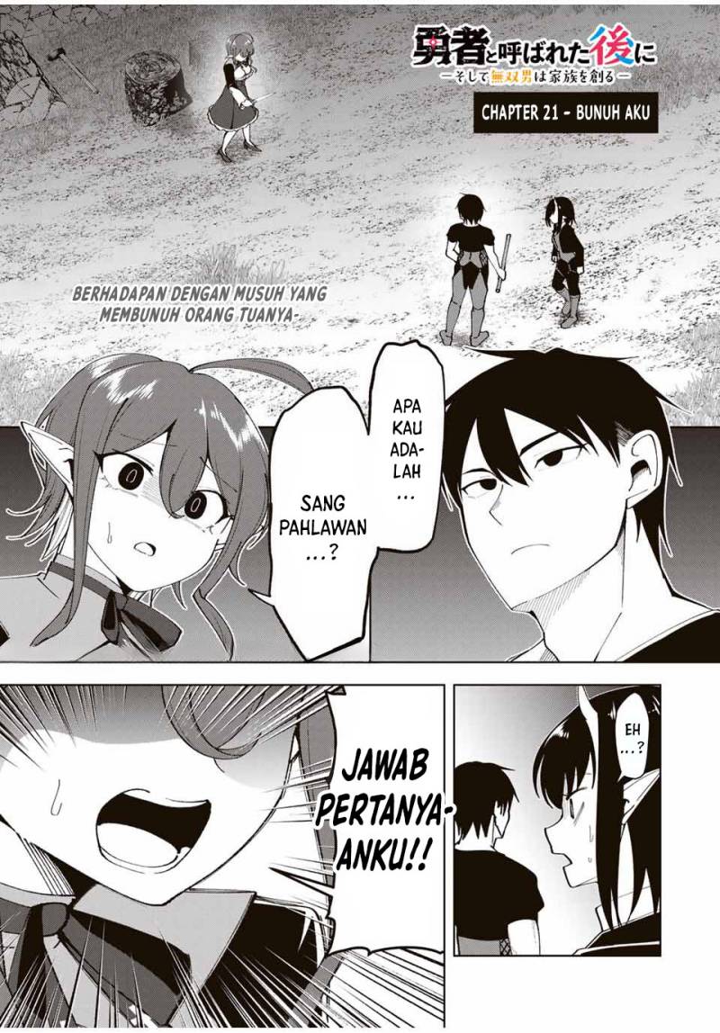 Baca Manga Yuusha to Yobareta Nochi ni – Soshite Musou Otoko wa Kazoku wo Tsukuru Chapter 21 bahasa Indonesia Gambar 2