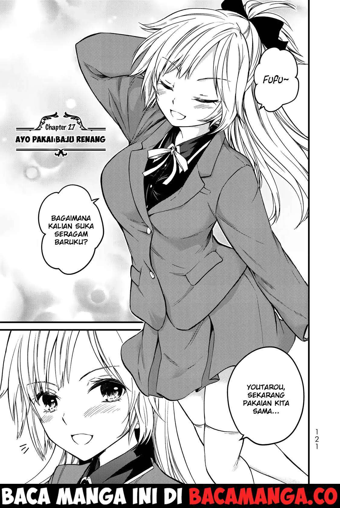 Baca Komik Ojou-sama no Shimobe Chapter 27 Gambar 1