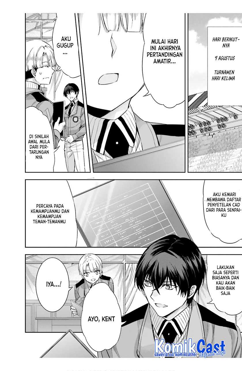 Mahouka Koukou no Rettousei – Steeplechase-hen Chapter 16 Gambar 17