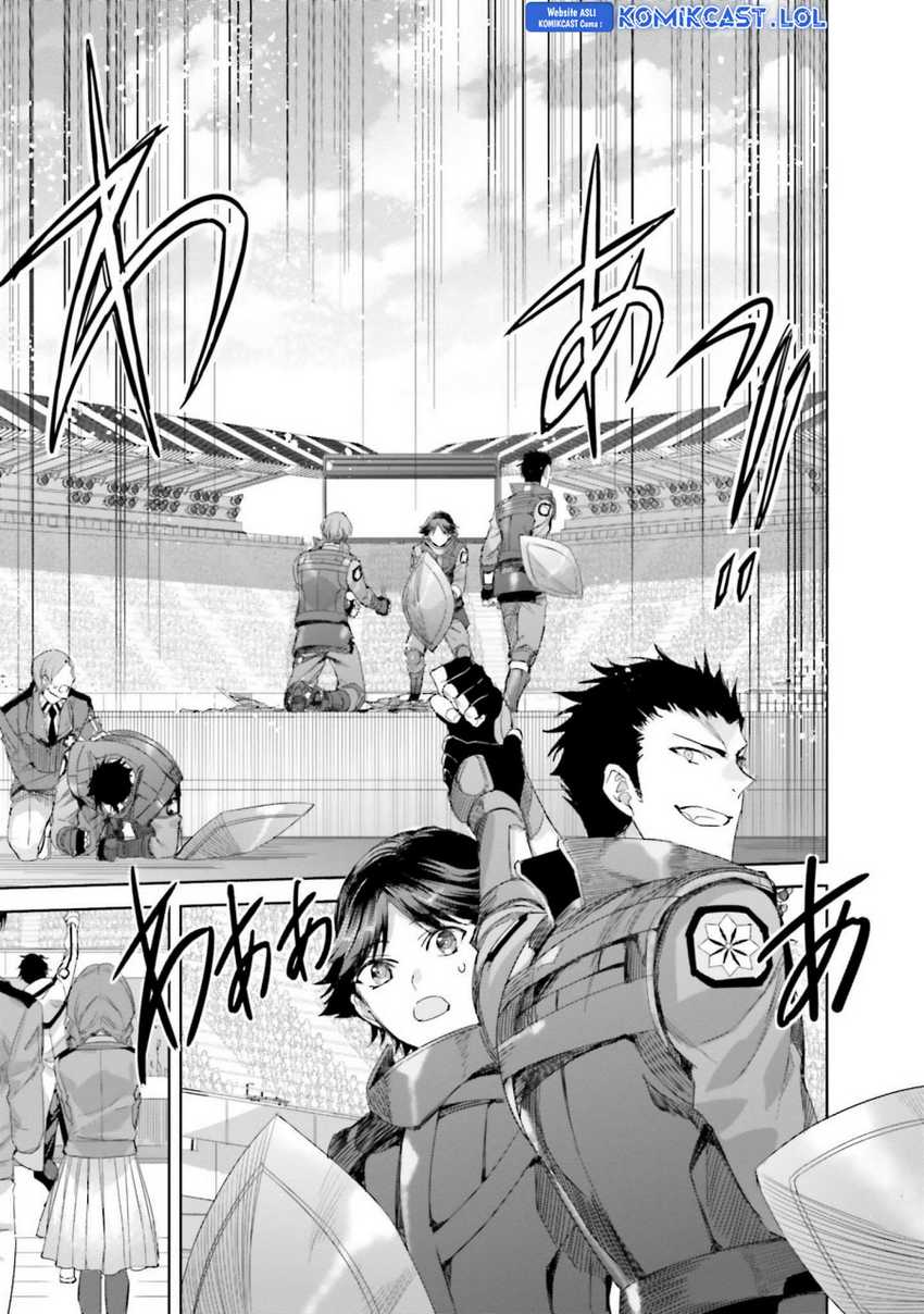 Mahouka Koukou no Rettousei – Steeplechase-hen Chapter 14 Gambar 28