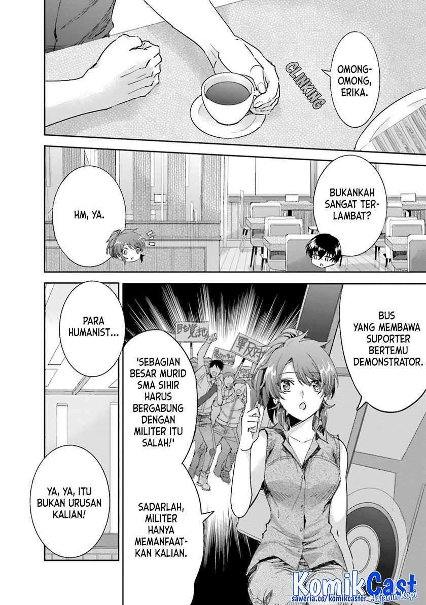 Mahouka Koukou no Rettousei – Steeplechase-hen Chapter 11 Gambar 11