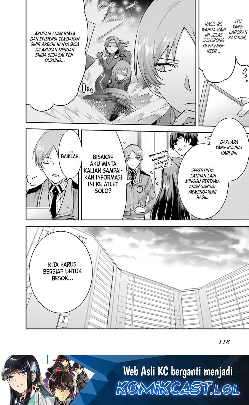 Mahouka Koukou no Rettousei – Steeplechase-hen Chapter 11 Gambar 28