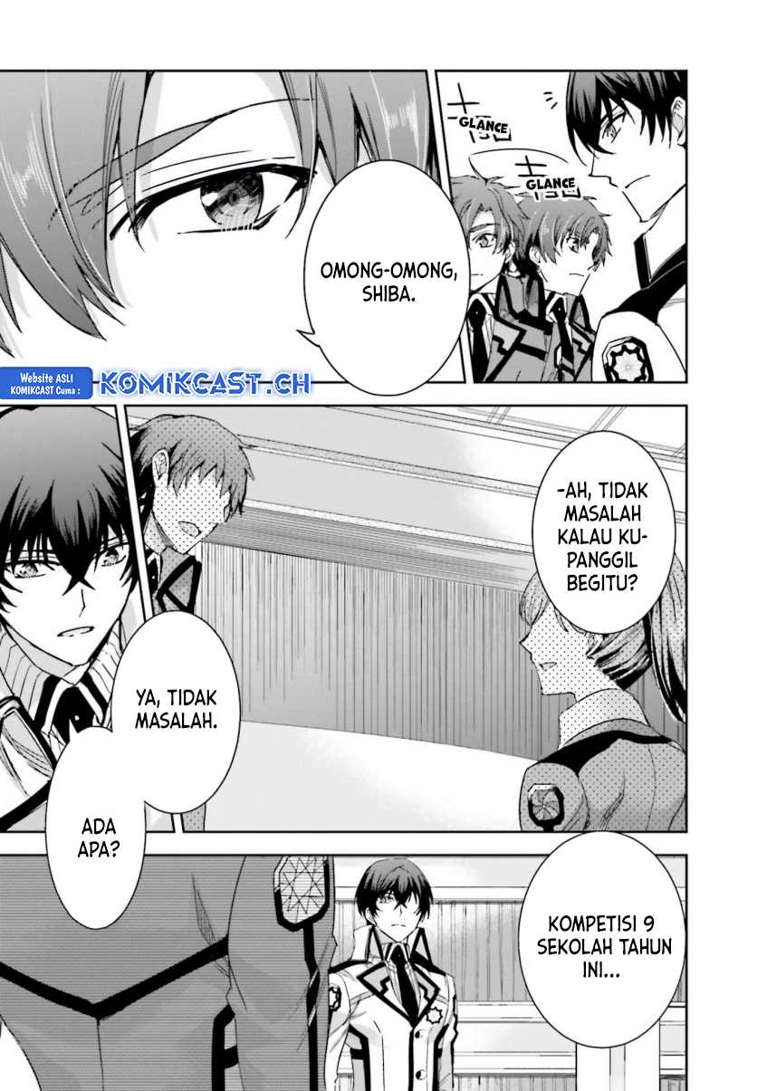 Mahouka Koukou no Rettousei – Steeplechase-hen Chapter 8 Gambar 21