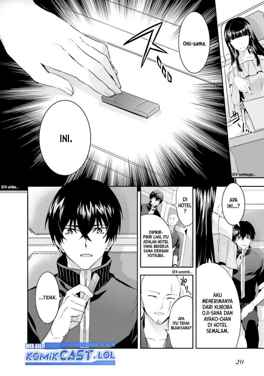 Mahouka Koukou no Rettousei – Steeplechase-hen Chapter 7 Gambar 22