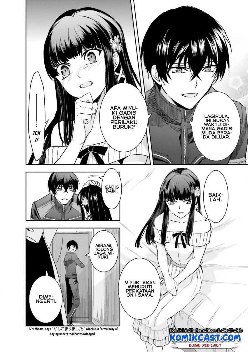 Mahouka Koukou no Rettousei – Steeplechase-hen Chapter 6 Gambar 13