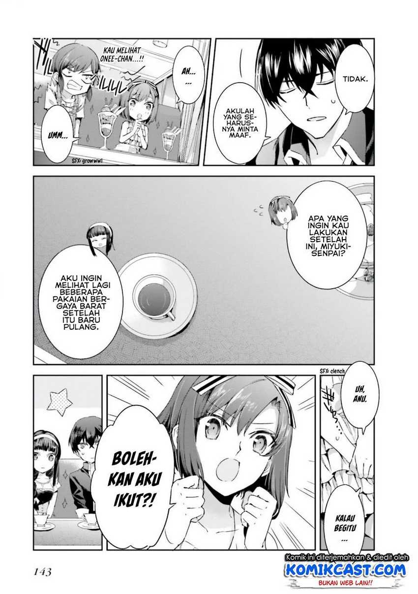 Mahouka Koukou no Rettousei – Steeplechase-hen Chapter 5 Gambar 20