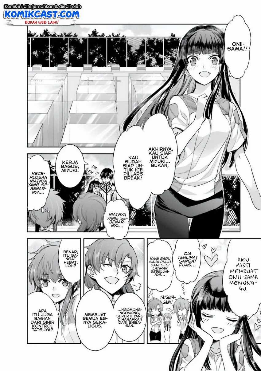 Mahouka Koukou no Rettousei – Steeplechase-hen Chapter 4 Gambar 21